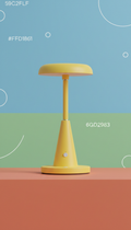 Sunny Yellow Wireless Desk Lamp